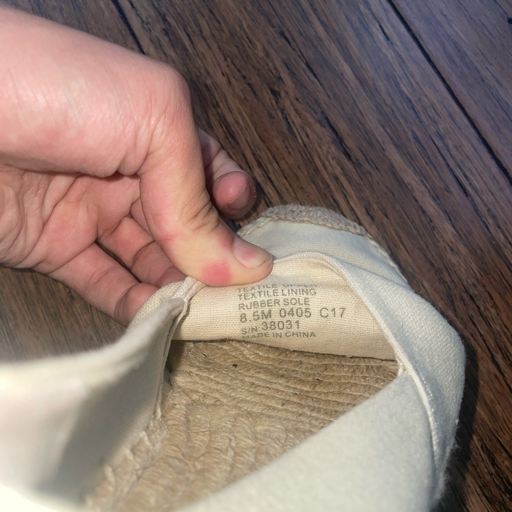 Cream Tory Burch Espadrilles miller flat logo loafers - Picture 14 of 17